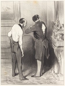 Seu vestido combina comigo, eu pego emprestado... de Honoré Daumier