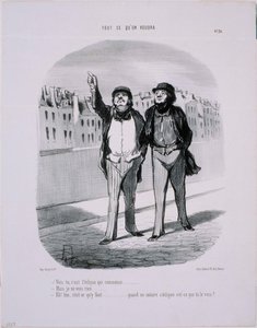 O que quisermos: O eclipse está a começar... de Honoré Daumier