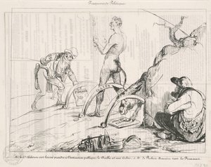 Armadilhas políticas de Honoré Daumier