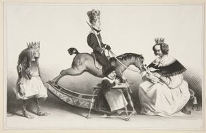 Mostardas e mostardas legítimas muito altas e muito poderosas de Honoré Daumier