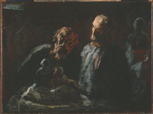Dois escultores de Honoré Daumier