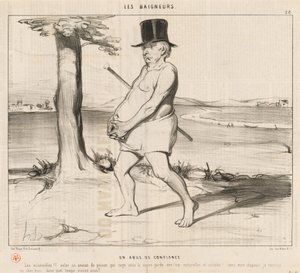 Um abuso de confiança de Honoré Daumier