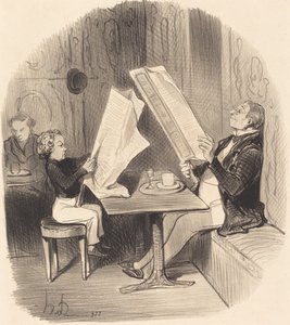 Uma criança que se diverte pouco... de Honoré Daumier
