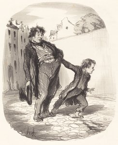Um filho modelo de Honoré Daumier