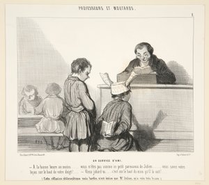 Um Serviço de de Honoré Daumier