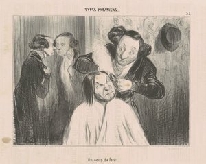 Un golpe de feu! de Honoré Daumier