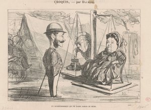 Entretenimento que... na moda de Honoré Daumier