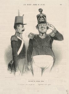 Um grande dia de Honoré Daumier