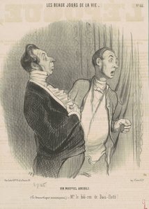 Um novo cavaleiro de Honoré Daumier