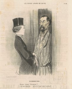um compromisso de Honoré Daumier
