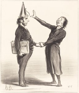 Uma aliança de Honoré Daumier