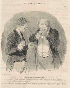 Uma consulta científica de Honoré Daumier