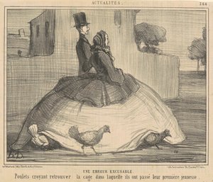 Um erro desculpável de Honoré Daumier