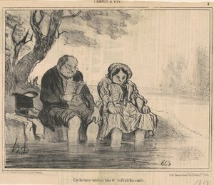 Uma leitura interessante e revigorante de Honoré Daumier