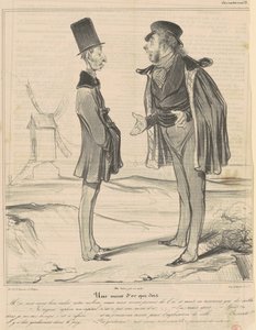 Uma mina de ouro adormecida de Honoré Daumier