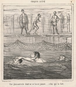 Une plaisanterie não ne se lasse ... de Honoré Daumier