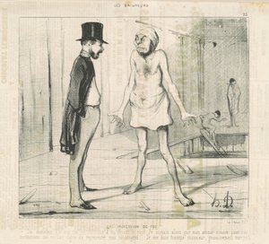 Uma profissão de fé de Honoré Daumier
