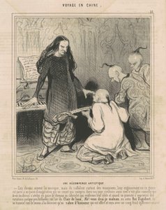 Um prêmio artístico de Honoré Daumier