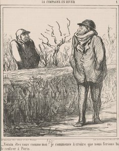 Vizinho, você é como eu? ... de Honoré Daumier