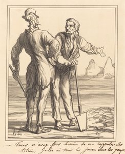 Você não precisa me lembrar de seus títulos... de Honoré Daumier