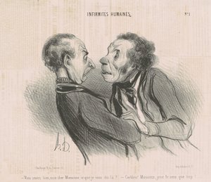 Você se sente bem, meu caro senhor... de Honoré Daumier