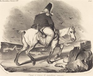 Viaje por populações ocupadas de Honoré Daumier