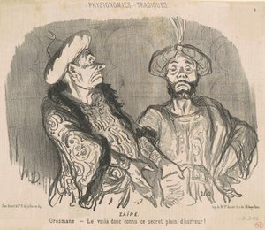 Zaire de Honoré Daumier