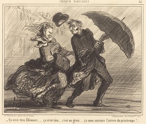 não é nada Éléonore... não é nada... de Honoré Daumier