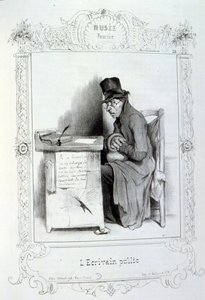 ilustrações sobre ideias e lendas Philipon sob o título Les Cent e Robert Macaire de Honoré Daumier
