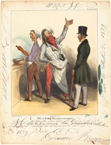 Sr. de Robert Macaire Restaurateur de Honoré Daumier and Edouard Bouvenne