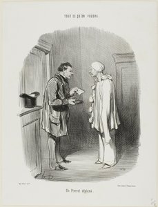 Um Pierrot depenado, prato 9 de Tout Ce Qu