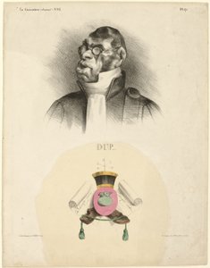 DUP..., placa 171 de Cartooning Celebrities de Honoré Victorin Daumier
