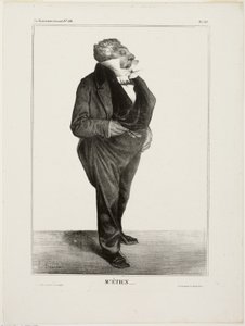 Sr. Étien...., placa 283 de Cartooning Celebrities de Honoré Victorin Daumier