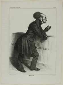Mr. Joliv...., placa 346 de Cartooning Celebrities de Honoré Victorin Daumier