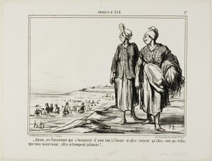 Quien... essas mulheres parisienses que fazem troça de nós de Honoré Victorin Daumier