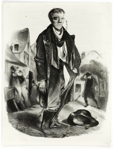 O Bêbado de Honoré Victorin Daumier