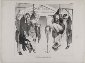 As Honras do Panteão, placa 433 de Honoré Victorin Daumier
