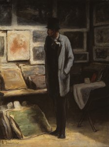 O colecionador de impressões de Honoré Victorin Daumier