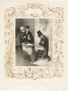 A sala de espera de Honoré Victorin Daumier