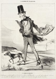 11 horas da manhã de Honoré Daumier