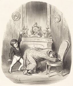 À semelhança de Henrique IV de Honoré Daumier