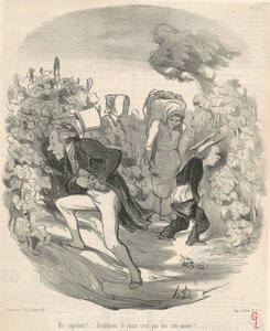 Ah! Saperlotte! ... A uva não está boa este ano! ... de Honoré Daumier