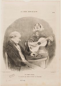 Nos Campos Elísios de Honoré Daumier