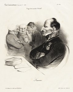 Barão de Lascours de Honoré Daumier