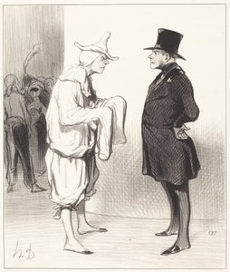 Cenoura de outfielder de Honoré Daumier
