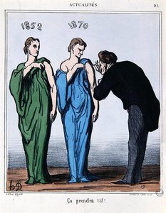 Desenho animado sobre o plebiscito de 8 de maio de 1870, de 