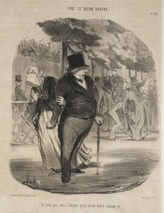 Não se teria dançado assim sob o Império! ... de Honoré Daumier