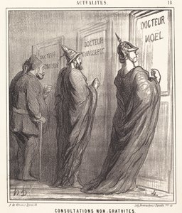 Consultas não gratuitas de Honoré Daumier