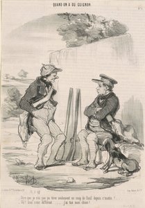 Para dizer que eu não poderia atirar ... de Honoré Daumier