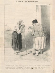 Ei! Madre Godichet não é surpreendente... de Honoré Daumier
